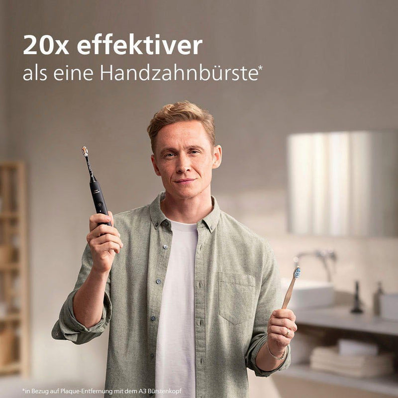 Philips Sonicare DiamondClean Prestige 9900 – Elektrische Schallzahnbürste mit 1x A3 Premium-All-in-