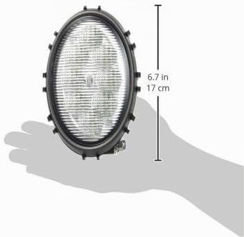 HELLA - LED-Arbeitsscheinwerfer - Oval 100 Thermo Pro - 12/24V - 1700lm - Anbau/geschraubt - für waa
