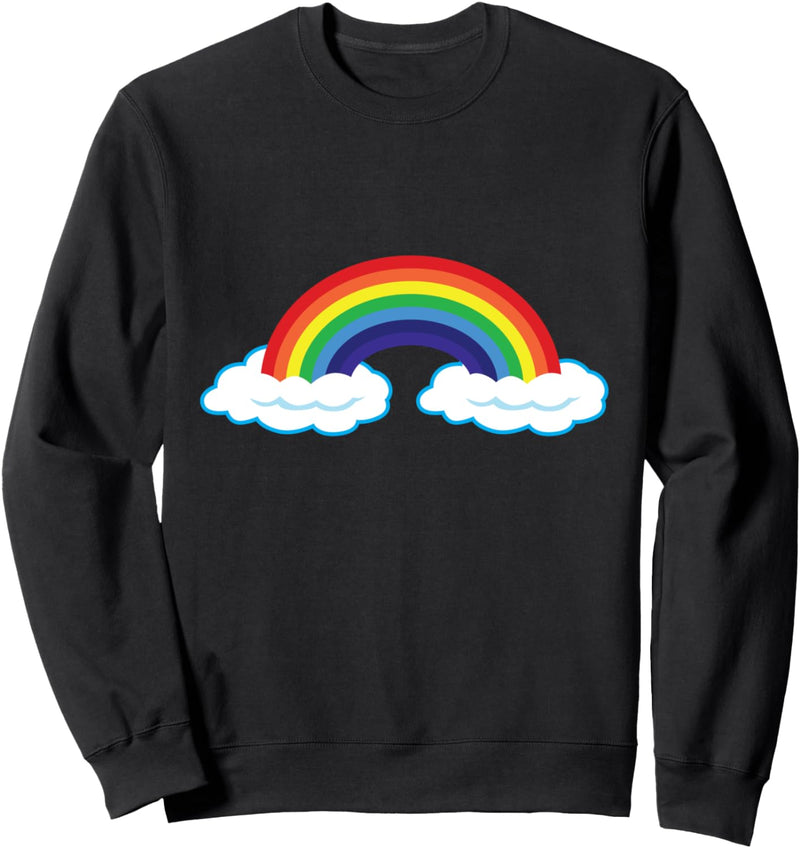 Regenbogenfarben Sweatshirt