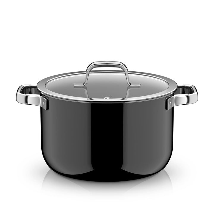 WMF Fusiontec Mineral Pro, Kochtopf mit Deckel, 24 cm, kratzfestes Material, Kochtopf Induktion, für