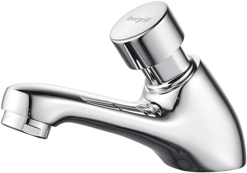 Ibergrif M21901 - Time Waschtischmischer, Einhand Bad Wasserhahn, Chrom, Silber, Bad Wasserhahn