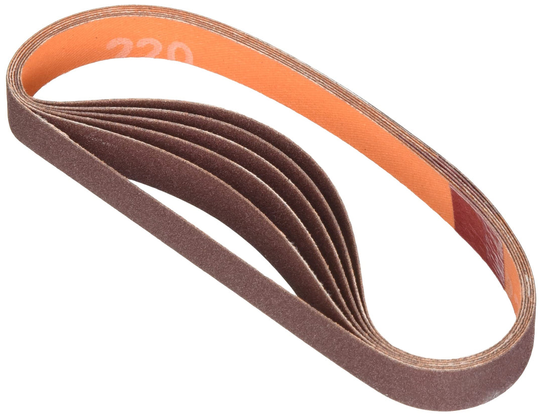 Drill Doctor 56212 Ersatz-Schleifbänder P220 für WSKTS 6 Stück Vorschleifen Messer S Braun, S Braun