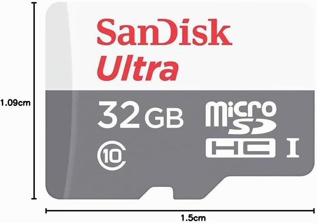 SanDisk Ultra microSDHC 32GB + SD Adapter 100MB/s Class 10 UHS-I