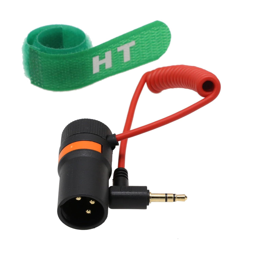 HangTon 3.5mm Mini Jack auf XLR 3 Pin Audiokabel für BOYA Rode Wireless GO II Mikrofon auf Sony FX9