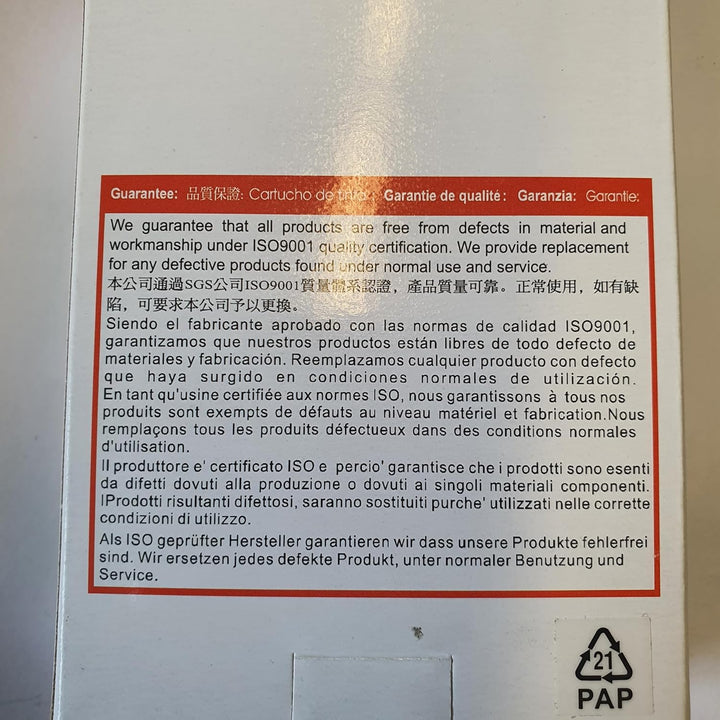 ttrecycling -5X kompatible- ersetzt Philips PFA-351 / PFA-352 Magic 5 Inkfilm + 5X Chip