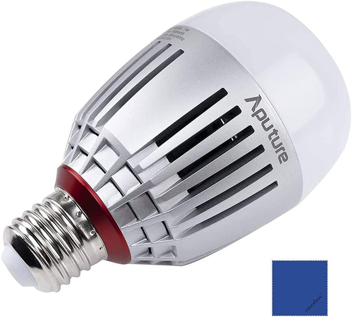 Aputure Accent B7C 7W RGBWW Smart Bulb CCT-Bereich 2.000K-10.000K und Sidus Link App Kompatibel für