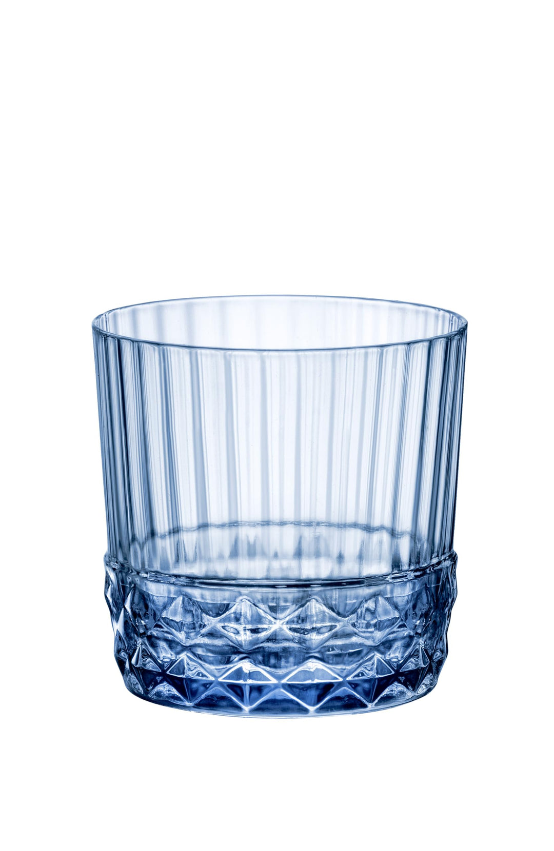 Bormioli 94121 Rocco America Set mit 6 blauen Gläsern, Glas, 30 cl