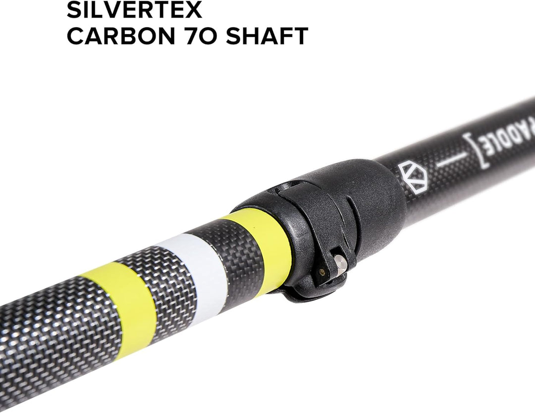 AZTRON Power 2.0 Carbon 70 Paddel 3-teilig, SUP Paddel, Stechpaddel,
