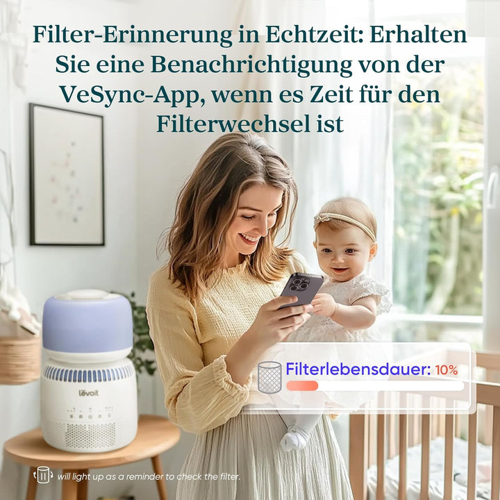 Levoit Ersatzfilter für Sprout Verdunstungsluftbefeuchter 1 pack Ersatzfilter für Sprout, 1 pack Ers
