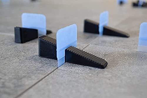 Zuglaschen Nivelliersystem Peygran 0,5 mm blau 500 Stück