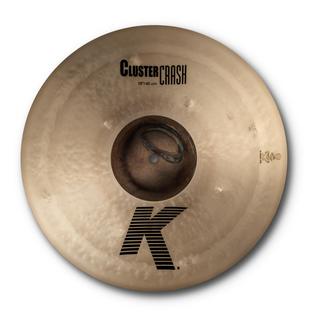 Zildjian K Custom Series - 18" Cluster Crash Cymbal, 18"