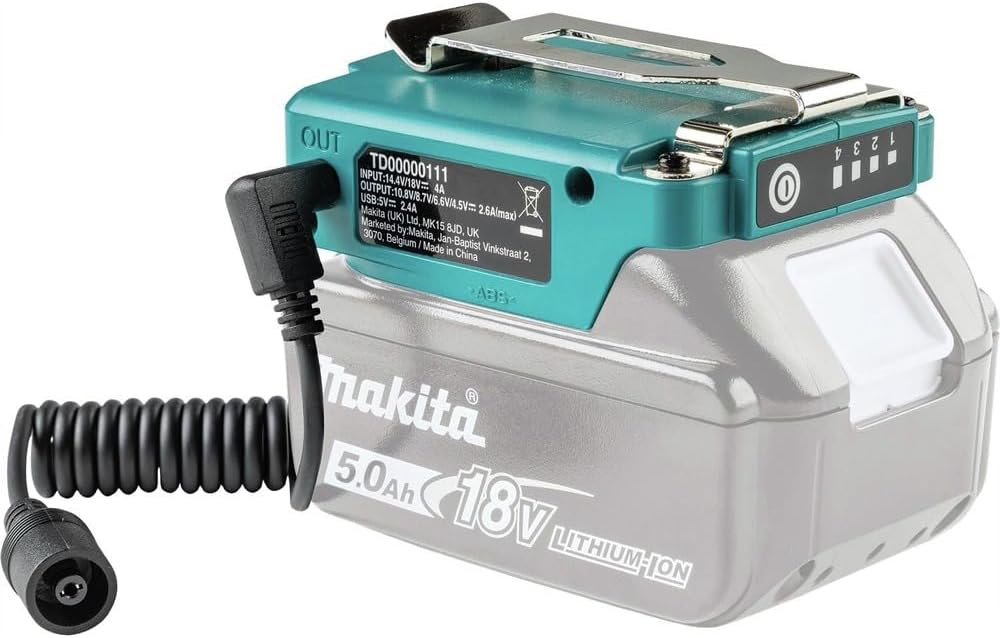 Makita TD00000111 Akku-Adapter 14,4V 18V