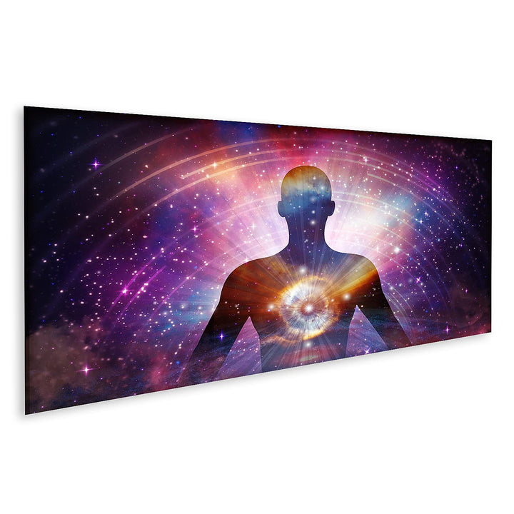 islandburner Bild auf Leinwand Konzept Des Erwachens Astralprojektion Seelenreise Spirituelle Reise