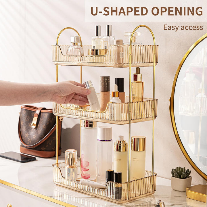CESTATIVO Make up Organizer, Kosmetik Organizer, Beauty Organizer, Hautpflege Organizer für Badezimm