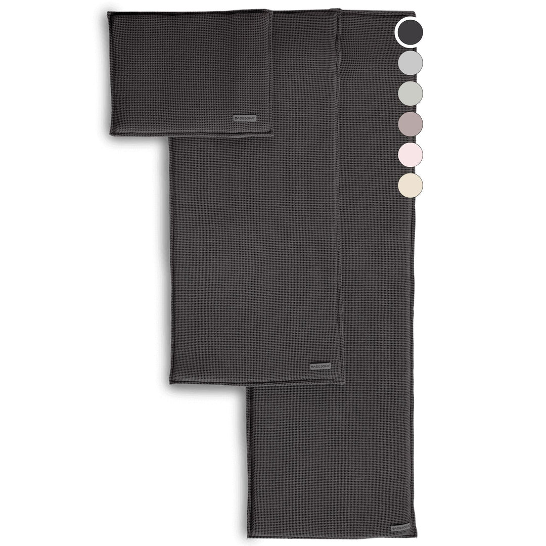 SAUNASOFA Liege-Auflage Sauna 182x52 cm – Saunamatte zum Liegen aus Baumwolle – Waschbar, atmungsakt