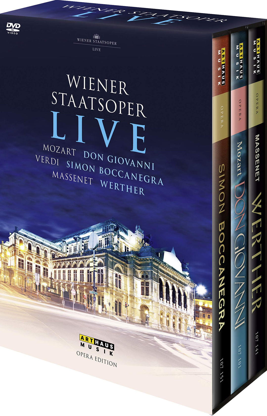 Wiener Staatsoper Live - Mozart/Verdi/Massenet, DVD