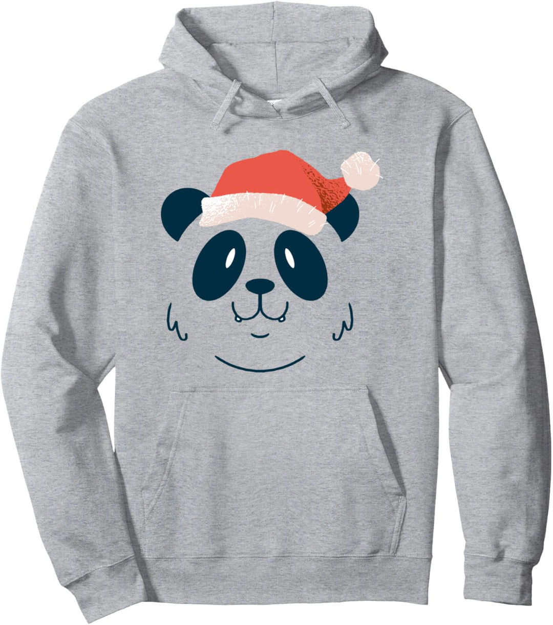 Panda Cute Christmas Pajama Pullover Hoodie