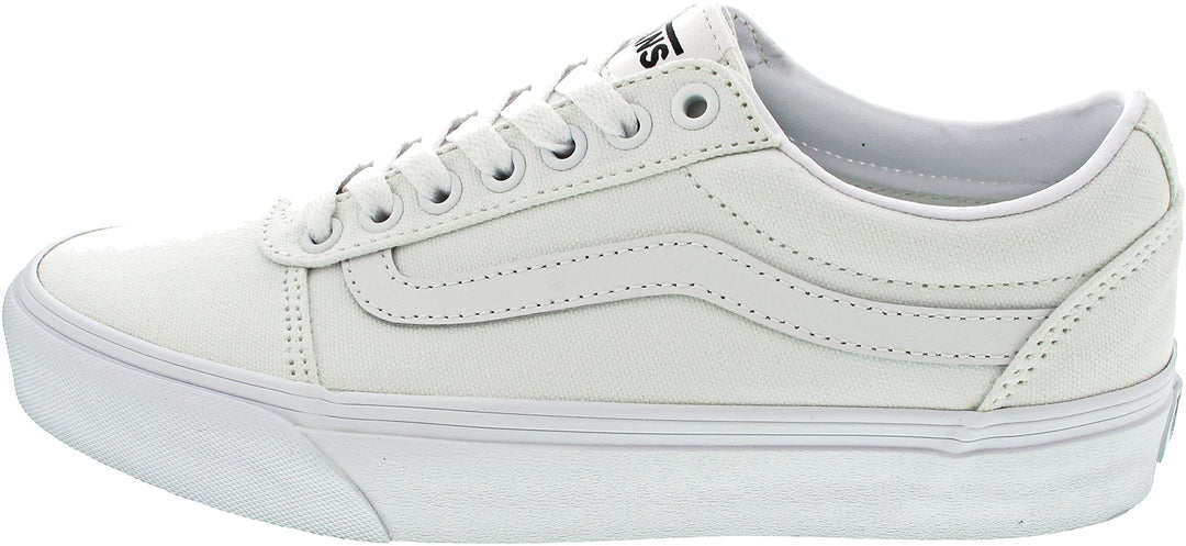 Vans Herren Ward Sneaker, 40 EU Canvas White White