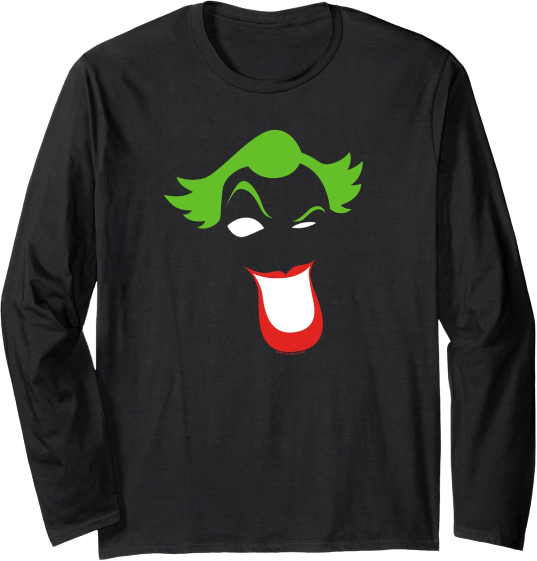 Batman Joker Simplified Langarmshirt