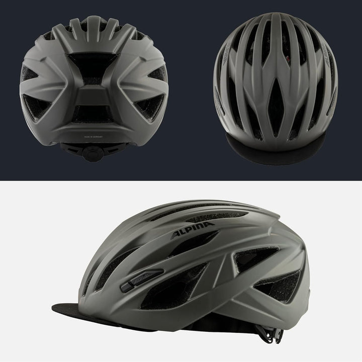 ALPINA Path Helm grau 51-56 cm, 51-56 cm