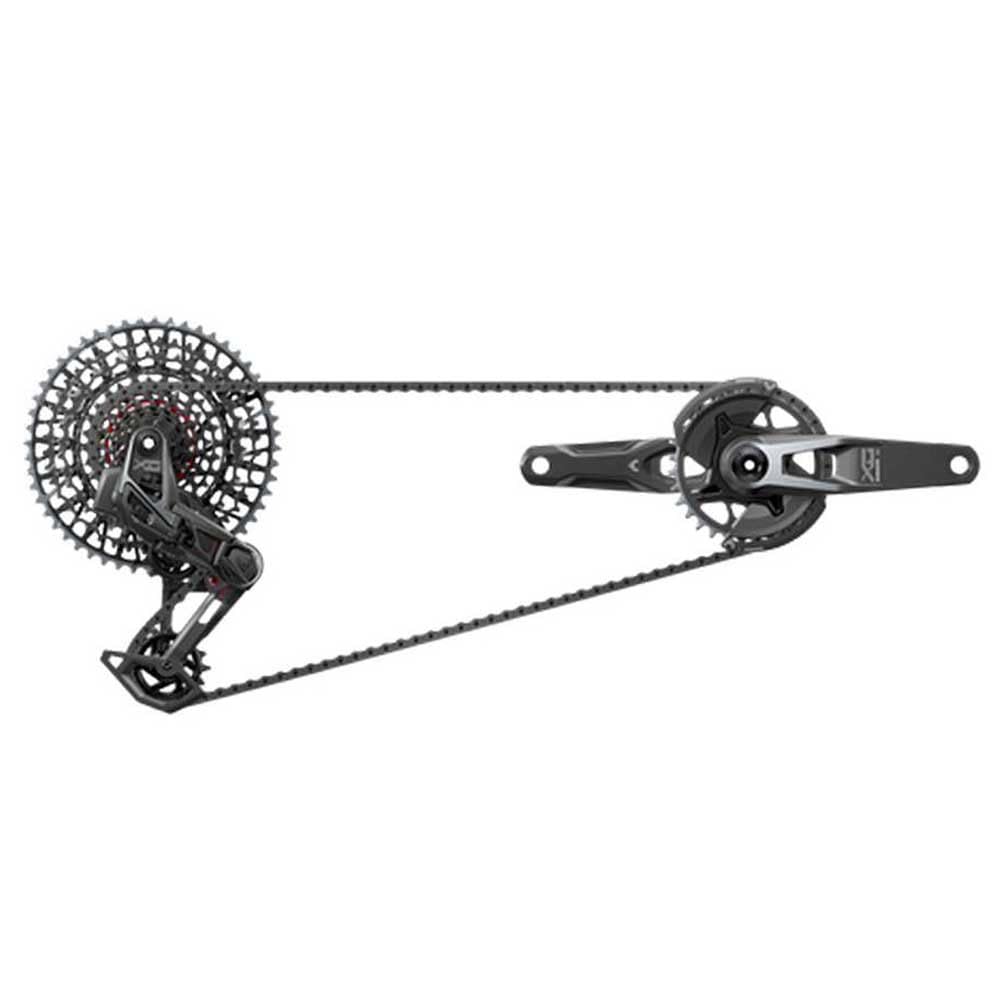 SRAM X0 Eagle AXS Getriebegruppenset 32T CL55 Dub 10-52T 165mm, 165mm