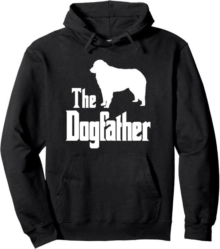 The Dogfather - Hund, Geschenk, lustiges Kuvasz Pullover Hoodie