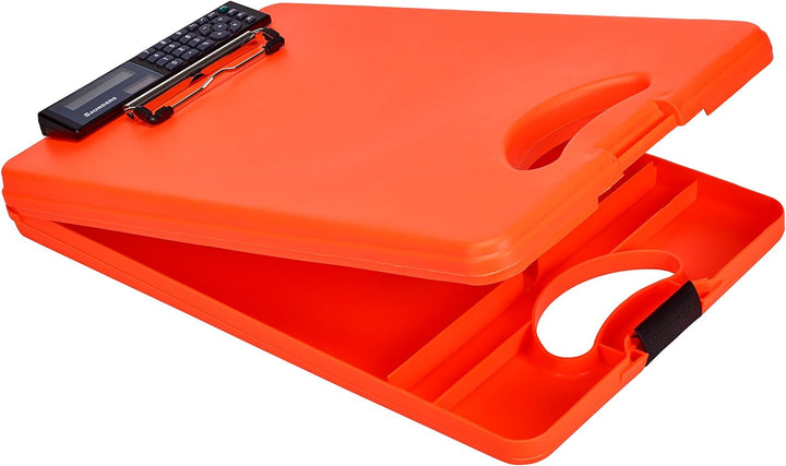 Läufer 53402 DeskMate II Safety mit Taschenrechner, Klemmbrett auf Formularkassette mit Griff, unten