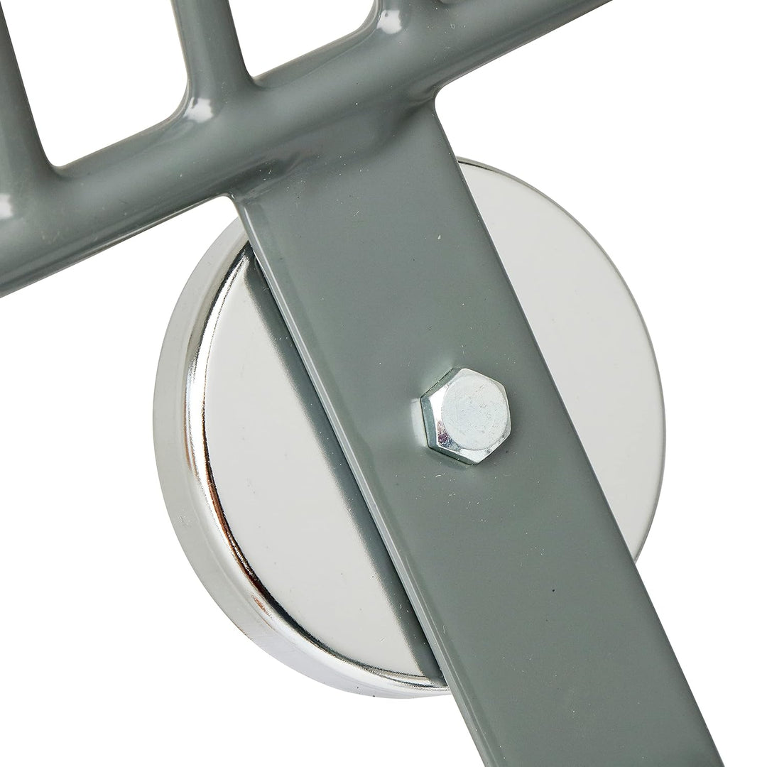 ABAC Werkzeughalter, magnetisch, 2 starke Magnete – Platz für 4 Steckschlüsseleinsätze 1/2 Zoll – Ha