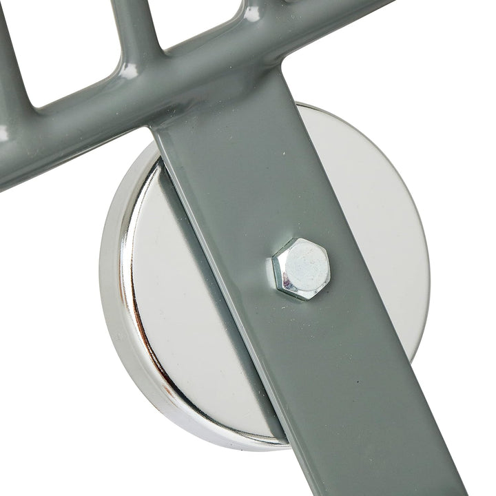 ABAC Werkzeughalter, magnetisch, 2 starke Magnete – Platz für 4 Steckschlüsseleinsätze 1/2 Zoll – Ha
