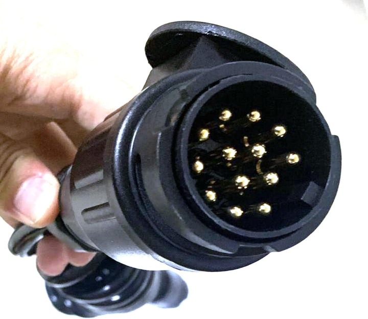 JVJ Spiralkabel Verlängerungskabel 3M 13-13 polig 13-polig Auf 13- polig Anhängerkabel