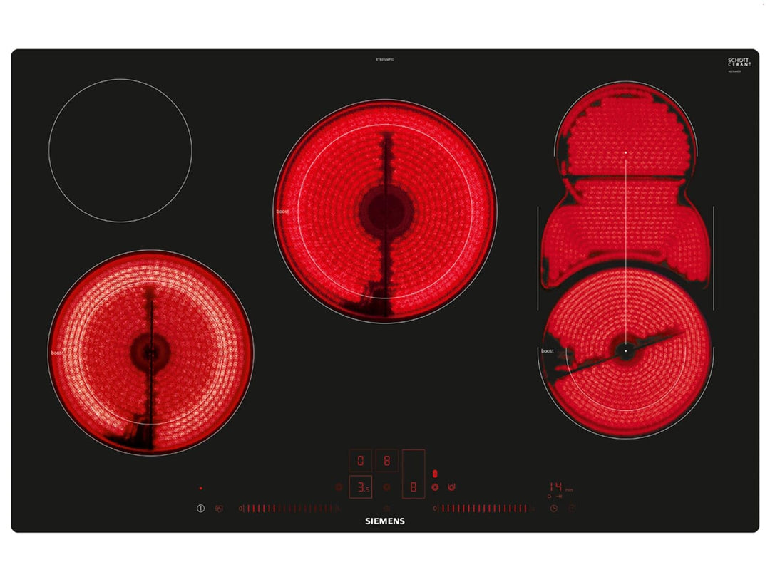 Siemens ET801LMP1D iQ500 Kochfeld Elektro / Ceran/Glaskeramik / 79,2 cm / Timer mit Ausschaltfunktio