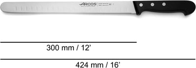 Arcos Serie Universal - Lachsmesser Fischmesser - Klinge Nitrum Edelstahl 300 mm - HandGriff Polyoxy