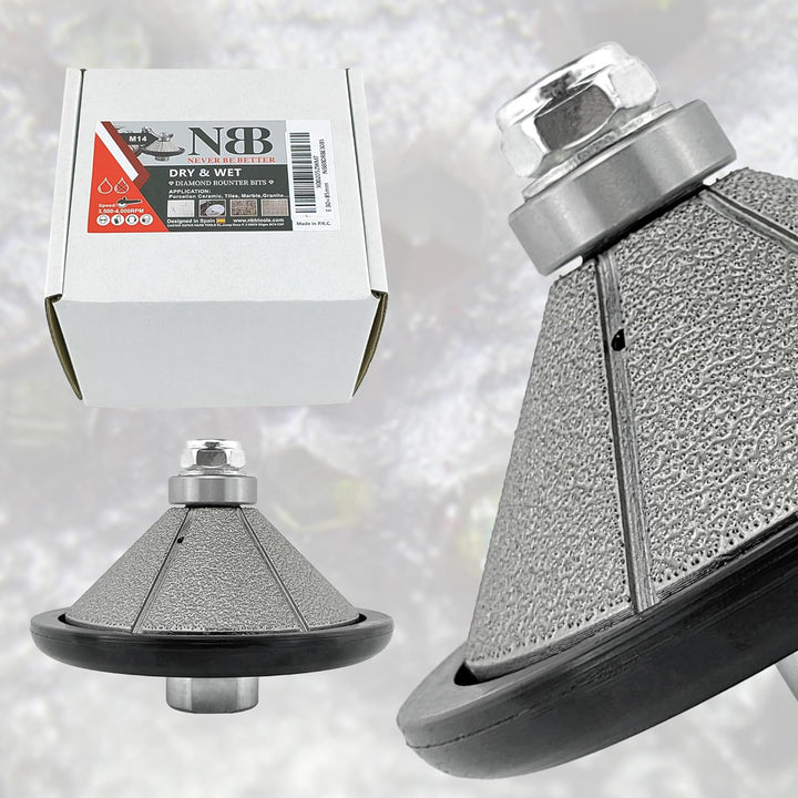 NBB Diamant-Profilscheibe Diamantfräser Fräsbohrer Trennreibahle Profilierungs-Bit für Porzellan Fli