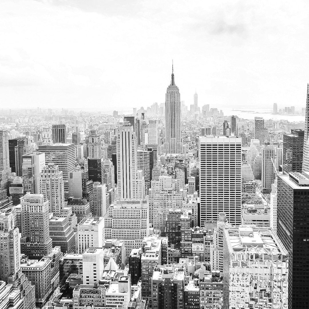 Novart Wandbilder Set - KOMPLETT AUFHÄNGFERTIG - Made in Germany - Moderne Bilder Fashion New York W