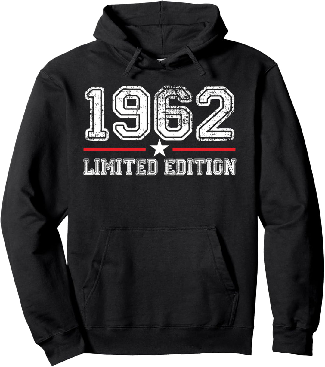62. Geburtstag Mann Frau 62 Jahre 1962 Deko Lustig Geschenk Pullover Hoodie