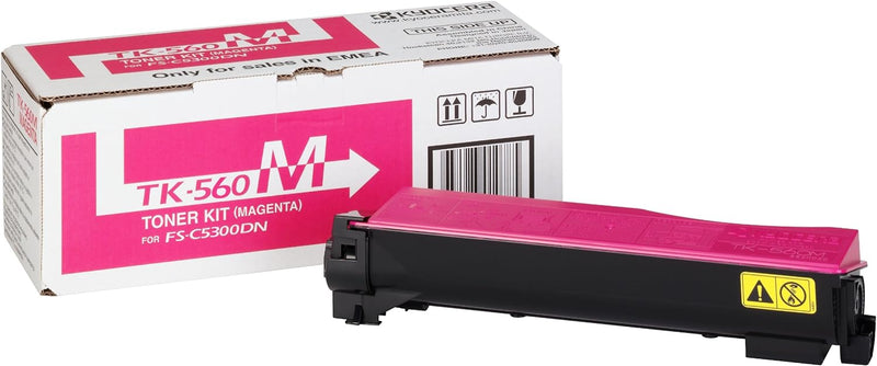 Kyocera TK-560M Original Toner-Kartusche Magenta 1T02HNBEU0. Kompatibel für ECOSYS P6030cdn, FS-C530