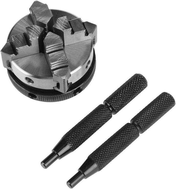 4 Backen umkehrbares selbstzentrierendes Gewinde M14 Mini-Drehfutter K02-50 CNC-Fräser 50 mm (K02-50