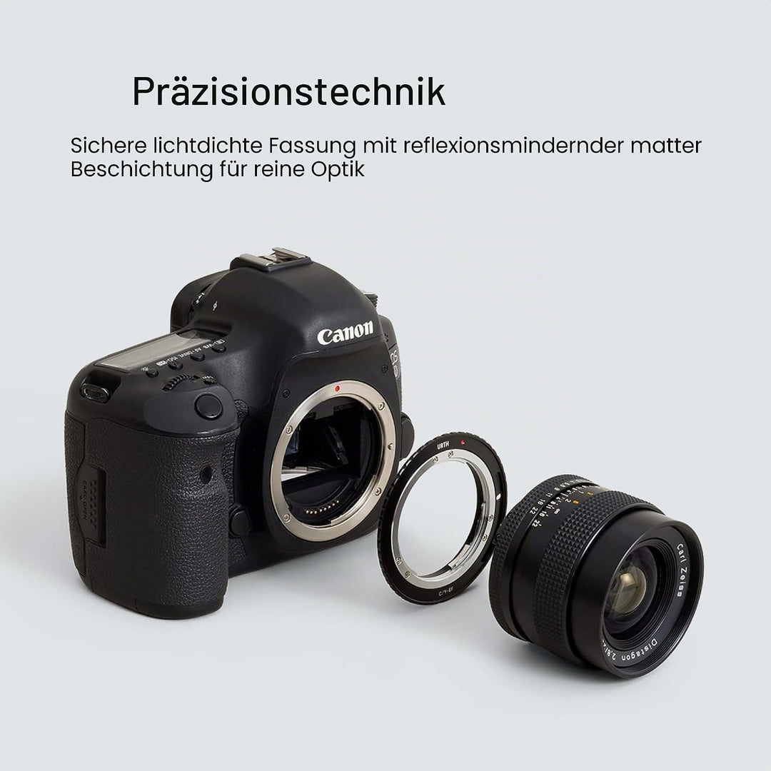 Urth Objektivadapter: Kompatibel mit Contax/Yashica (C/Y) Objektiv und Canon EF &amp; EF-S Kameragehäuse