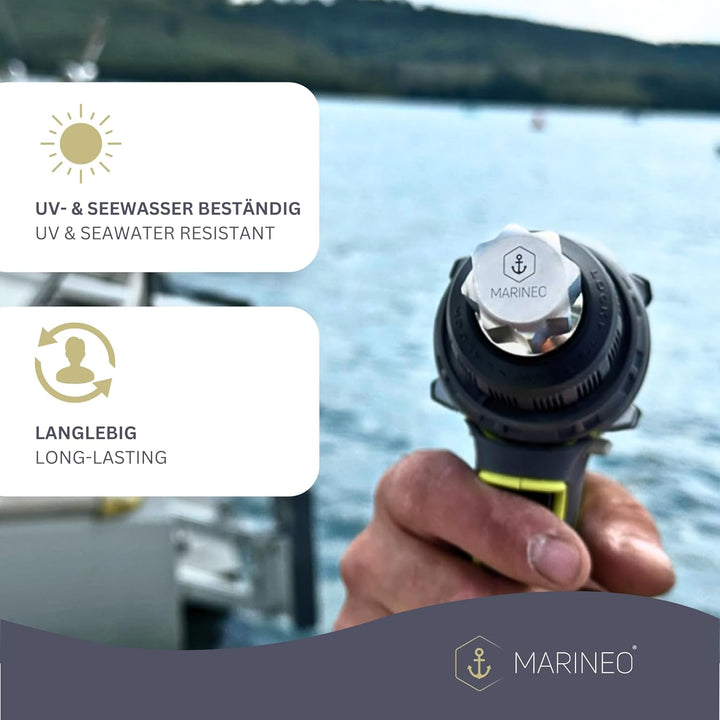 MARINEO Winch Bit – Winschadapter für Akkuschrauber Bohrmaschine Akkuschrauber zum elektrischen Wins