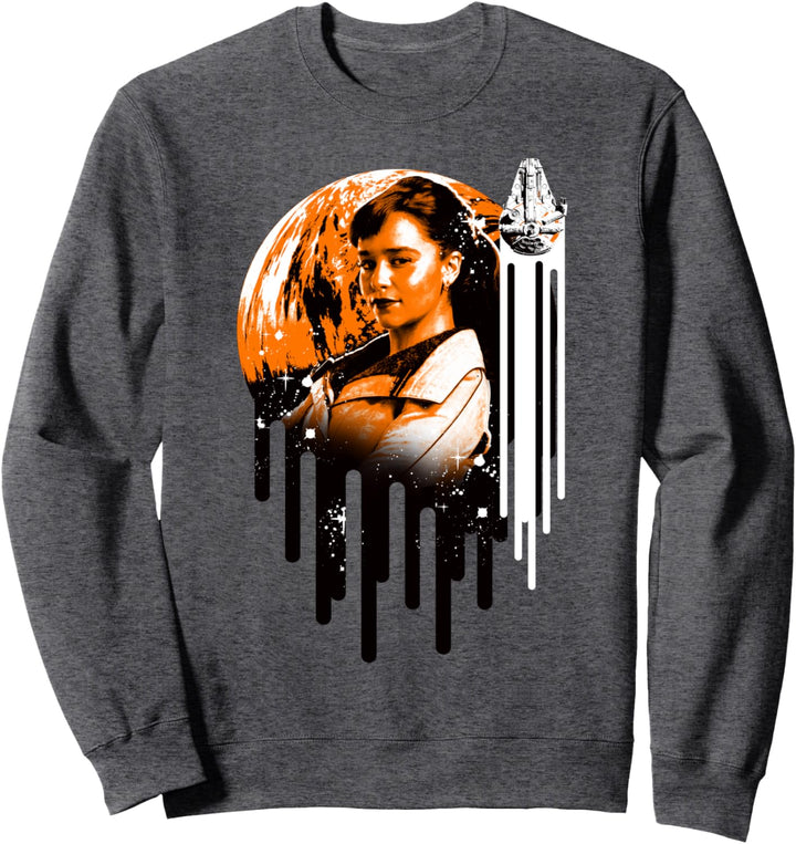 Star Wars Han Solo Movie Qui'ra Starry Pose Sweatshirt