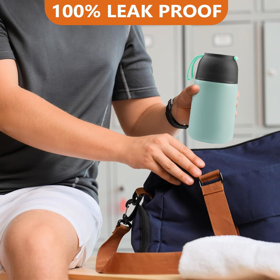 Thermobehälter für Essen 650ml, Edelstahl Warmhaltebehälter Speisegefäss, Lunchbox, Suppenbehälter A