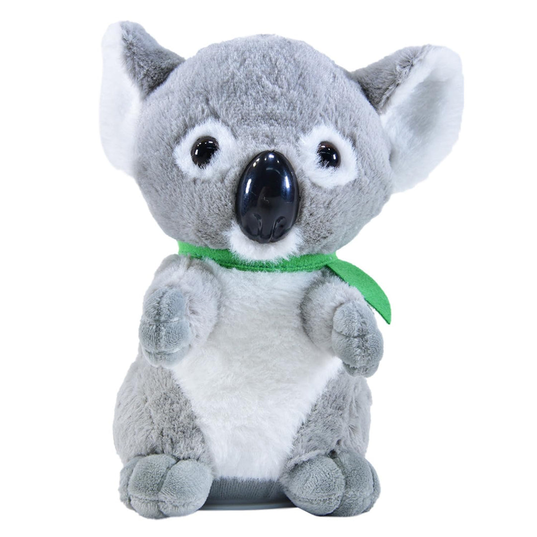Kögler 76918 - Labertier Koala Travis, ca. 18 cm gross, nachsprechende Plüschfigur mit Wiedergabefun