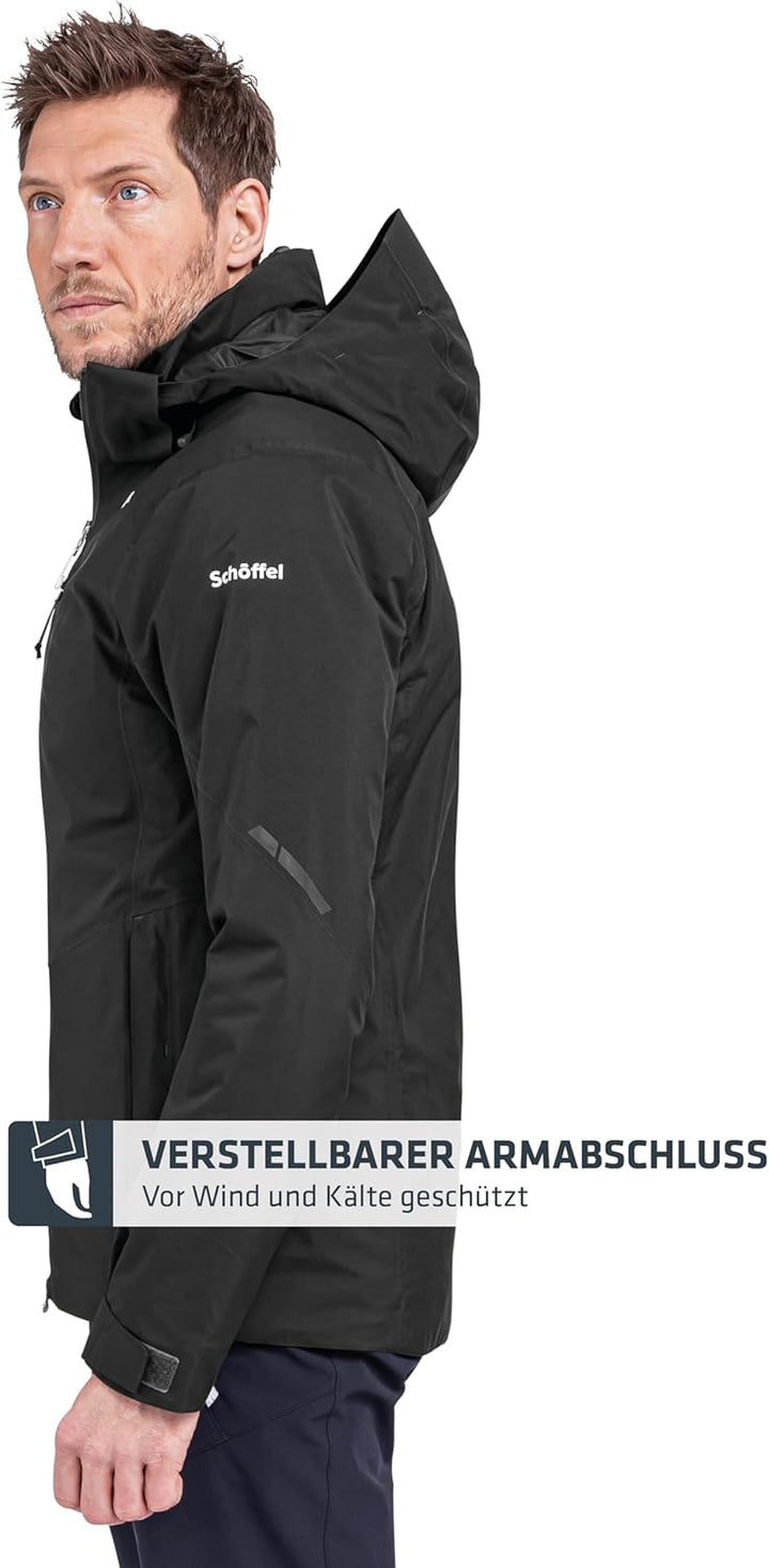 Schöffel Herren 2L Jacket Gaschurn M, Outdoorjacke mit wasserdichter, atmungsaktiver Membran, Winter