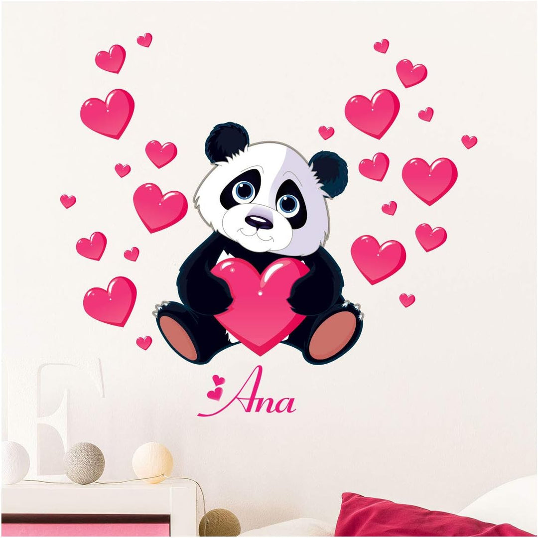 Ambiance Sticker Personalisierte Namensaufkleber | Personalisierter Namensaufkleber - Kinderzimmer W