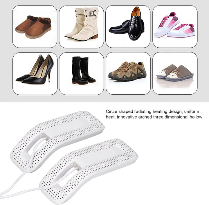 Yuecoom Schuhtrockner, weisses PC-Material, Schuh-Desodorierungstrockner, tragbarer elektrischer USB