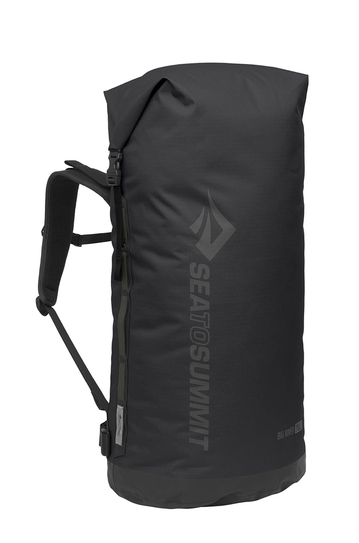 Mochila estanca BIG RIVER 75L negra Jet Black 75 Liter, Jet Black 75 Liter