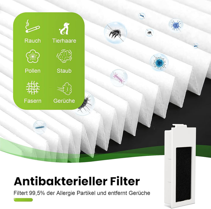 18 Stück Zubehör für Ecovacs Deebot T20 Omni / T20e Omni Saugroboter, 1 Hauptbürste 6 Wischtücher 4