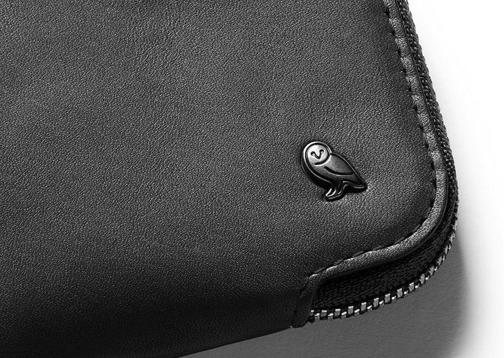Bellroy Leder Card Pocket Brieftasche (max. 15 Karten und Scheine) - CharcoalCobalt, Charcoalcobalt