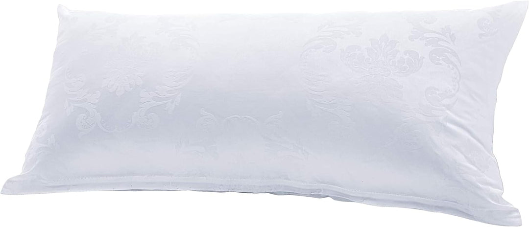 Curt Bauer Josephine 3737 Mako-Brokat-Damast Bettwäsche 155x220 + 80x80 0000-weiss