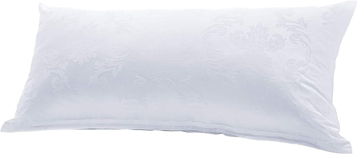 Curt Bauer Josephine 3737 Mako-Brokat-Damast Bettwäsche 155x220 + 80x80 0000-weiss